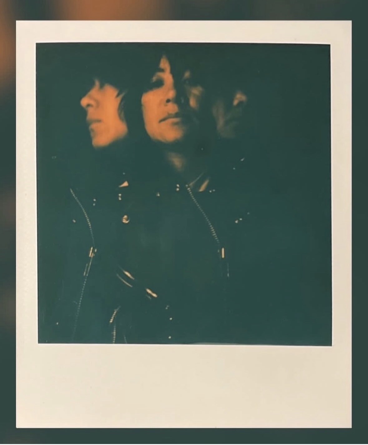 Triple-exposure instant film portrait by Elyse Dequiña